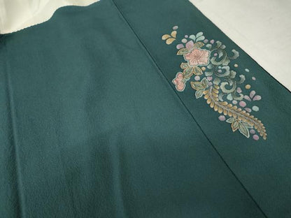 平和屋着物●訪問着 辻が花 正絹 逸品 AABF5223cs