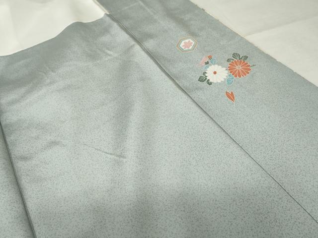 平和屋着物●訪問着 地紙吉祥花文 暈し染め 金彩 正絹 逸品 未使用 AABF5224cs
