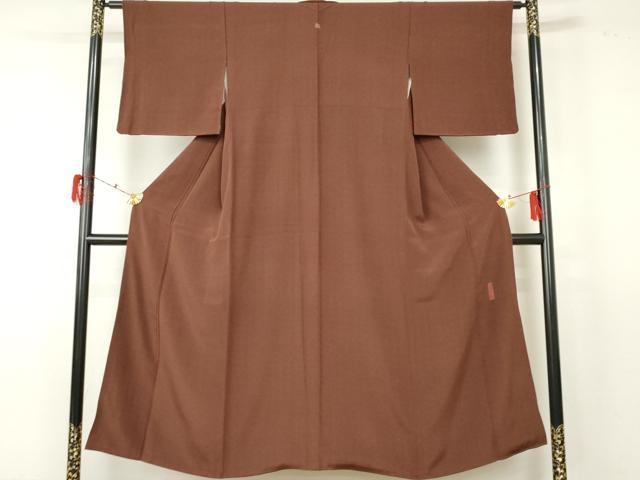 平和屋着物●重要無形文化財 人間国宝 中村勇二郎 江戸小紋 古代菊 正絹 逸品 AABF5238cs