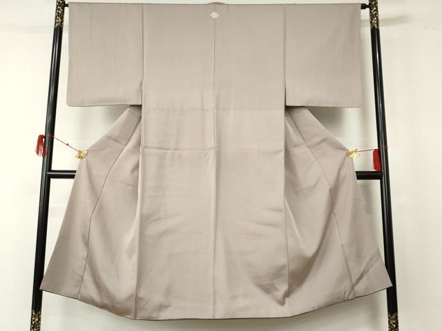 平和屋着物●男性 色無地 素色 正絹 逸品 AABF5240cs