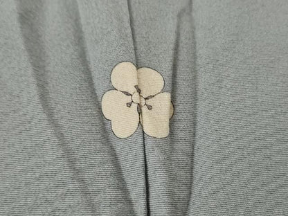 平和屋着物●上質な色無地 淡藤色 正絹 逸品 AABF5257cs
