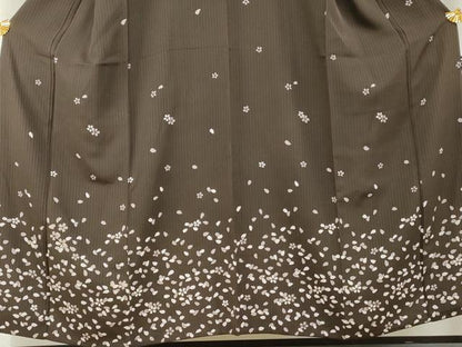 平和屋着物●訪問着 刺繍 舞花文 やまと金ラベル 正絹 逸品 AABF5272cs