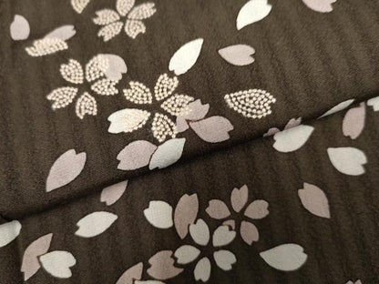 平和屋着物●訪問着 刺繍 舞花文 やまと金ラベル 正絹 逸品 AABF5272cs