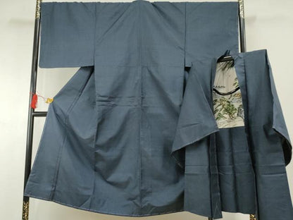 平和屋着物●男性 本場大島紬 アンサンブル 100亀甲 総詰め 正絹 逸品 未使用 AABF5279cs