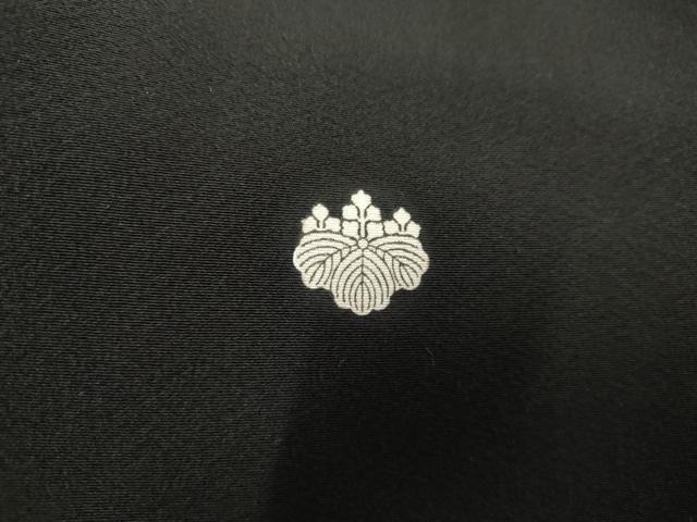 平和屋着物●本加賀友禅作家 東藤岳 黒留袖 梅松風景花文 正絹 逸品 AABF5280cs