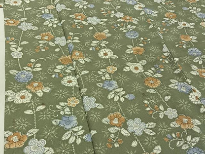 平和屋着物▽小紋 単衣 辻が花 洗える着物 AABF5313jh