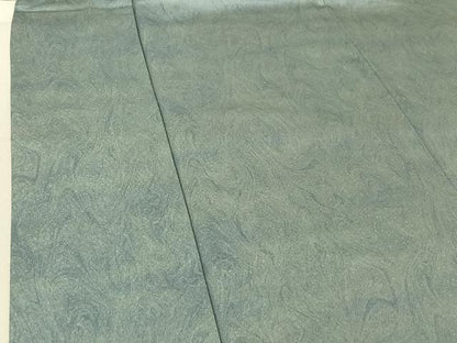 平和屋着物▽上質な小紋 単衣 墨流し文様 正絹 逸品 AABF5319jh
