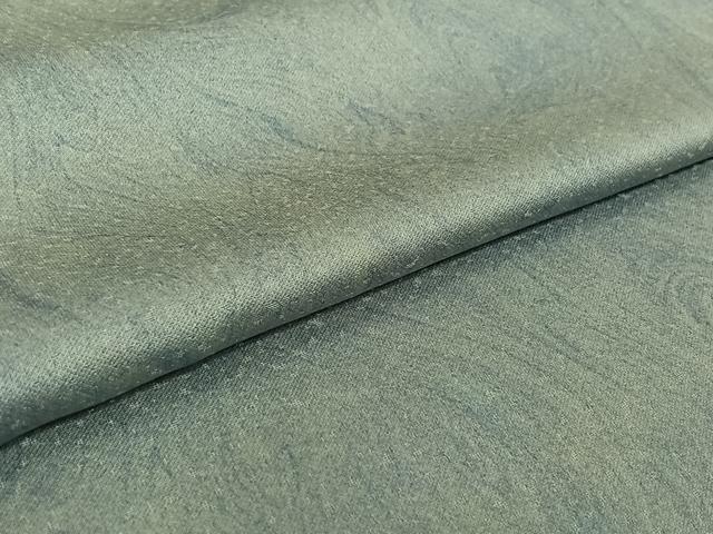 平和屋着物▽上質な小紋 単衣 墨流し文様 正絹 逸品 AABF5319jh