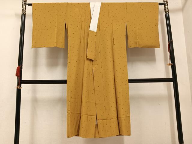 平和屋着物●長襦袢 無双仕立て 成り物 茄子 正絹 逸品 AABF5326ph