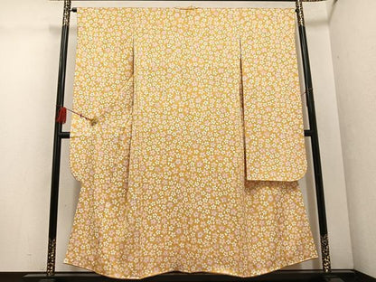 平和屋着物●豪華振袖 桜文 正絹 逸品 AABF5328ph