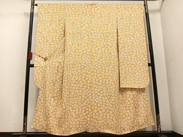 平和屋着物●豪華振袖 桜文 正絹 逸品 AABF5328ph