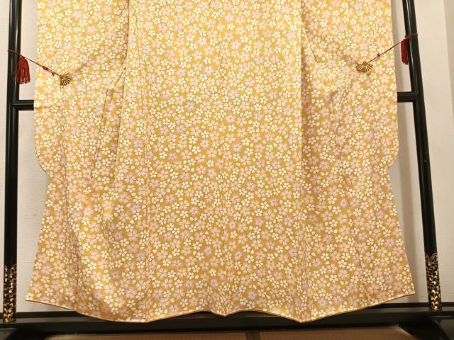 平和屋着物●豪華振袖 桜文 正絹 逸品 AABF5328ph