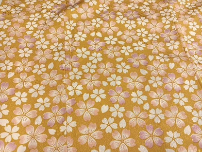 平和屋着物●豪華振袖 桜文 正絹 逸品 AABF5328ph