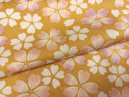 平和屋着物●豪華振袖 桜文 正絹 逸品 AABF5328ph