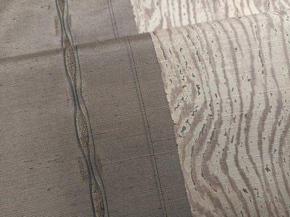 平和屋着物●上質な紬 間道 正絹 逸品 AABF5333ph