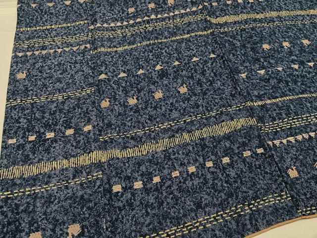 平和屋着物●上質な小紋 有栖川文様 正絹 逸品 AABF5342ph