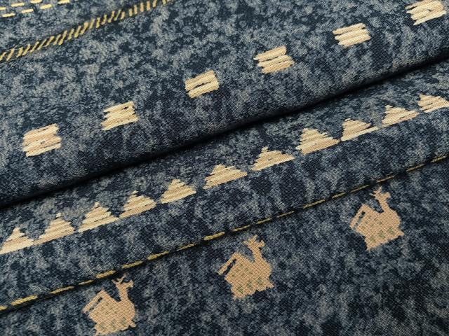 平和屋着物●上質な小紋 有栖川文様 正絹 逸品 AABF5342ph