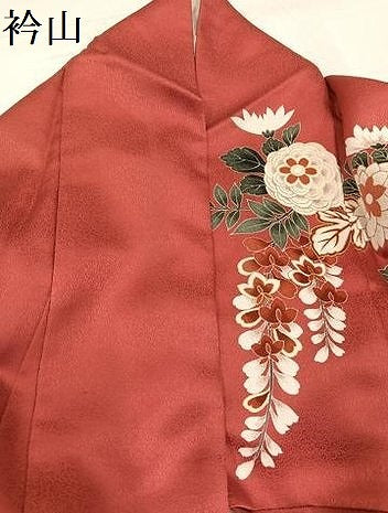 平和屋着物●豪華振袖 草花文 金彩 正絹 逸品 AABF5345ph