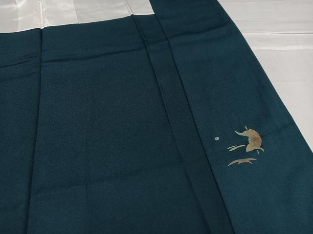 平和屋着物○訪問着 芝兎 暈し染め 金彩 正絹 逸品 AABF5354ph