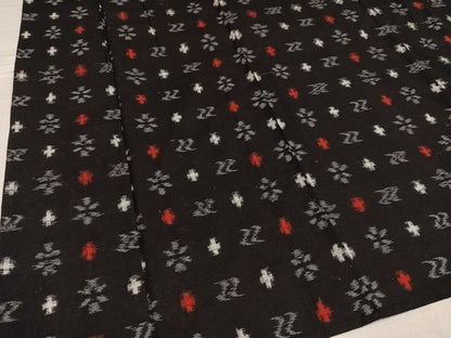 平和屋着物●久留米絣 単衣 琉球絣文様 綿 逸品 AABF5364ph