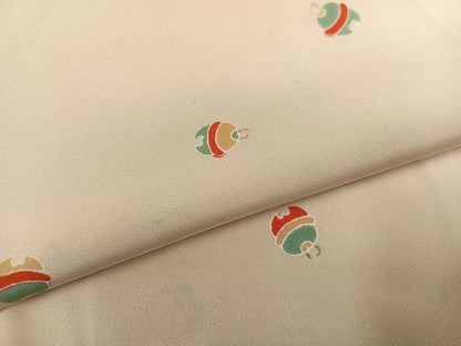 平和屋着物●長襦袢 無双仕立て 鈴 正絹 逸品 未使用 AABF5369ph