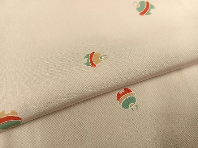 平和屋着物●長襦袢 無双仕立て 鈴 正絹 逸品 未使用 AABF5369ph