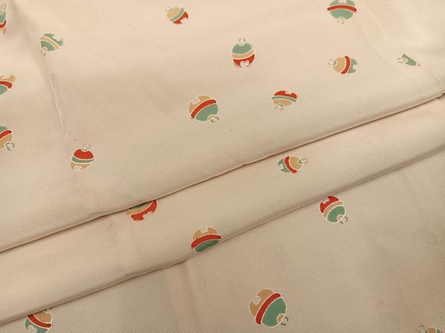平和屋着物●長襦袢 無双仕立て 鈴 正絹 逸品 未使用 AABF5369ph