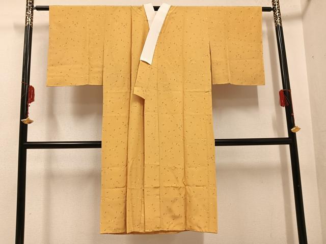 平和屋着物●長襦袢 無双仕立て 成り物 茄子 正絹 逸品 未使用 AABF5370ph