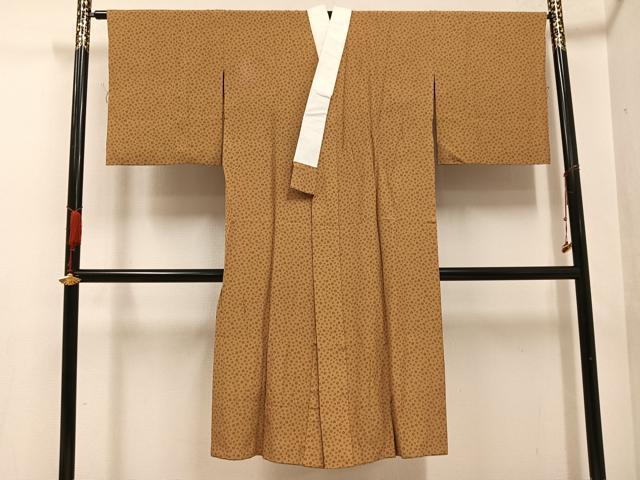 平和屋着物●長襦袢 無双仕立て 梅鉢 正絹 逸品 AABF5373ph