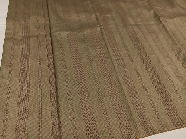 平和屋着物●本場大島紬 100亀甲 間道 正絹 逸品 未使用 AABF5375ph