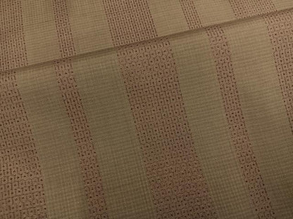 平和屋着物●本場大島紬 100亀甲 間道 正絹 逸品 未使用 AABF5375ph