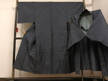 平和屋着物●男性 本場大島紬 アンサンブル 100亀甲 総詰め 正絹 逸品 未使用 AABF5381ph