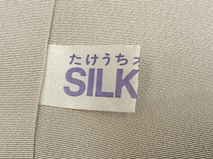 平和屋着物●訪問着 作家物 雪輪蔦の葉文 暈し染め 金銀彩 正絹 逸品 AABF5388ph