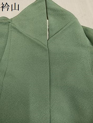 平和屋着物●本加賀友禅作家 鶴見保次 色無地 薄青色 正絹 逸品 AABF5396ph