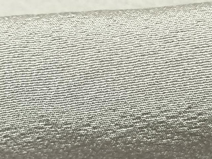 平和屋着物●上質な色無地 蕎麦切色 浜ちりめん 反端付き 正絹 逸品 未使用 AABF5403fy