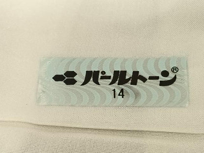 平和屋着物●上質な小紋 丸文 正絹 逸品 AABF5414fy