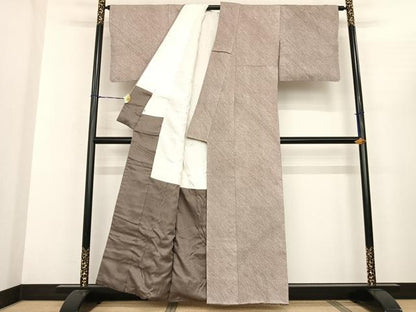 平和屋着物●上質な小紋 総絞り 小田急百貨店扱い 正絹 逸品 AABF5416fy