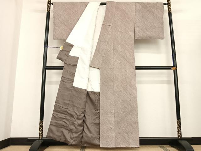 平和屋着物●上質な小紋 総絞り 小田急百貨店扱い 正絹 逸品 AABF5416fy
