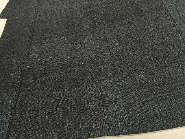 平和屋着物●男性 本場結城紬 重要無形文化財 アンサンブル 100亀甲 総詰め 正絹 逸品 AABF5428fy