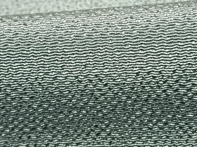 平和屋着物●上質な色無地 秘色色 鬼しぼ縮緬 浜ちりめん 反端付き 正絹 逸品 AABF5456fy