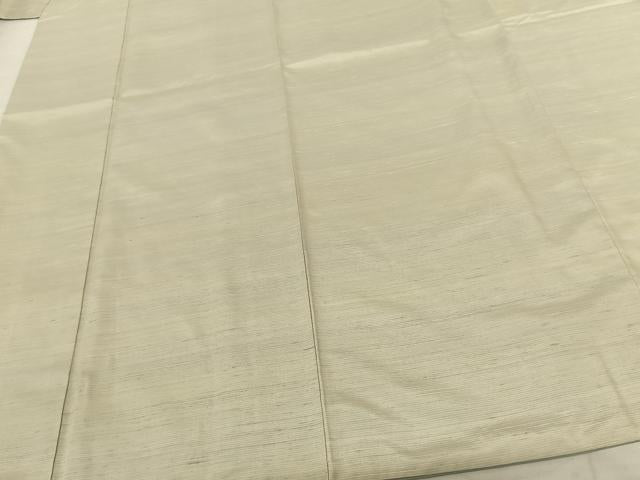 平和屋着物●上質な紬 横縞 正絹 逸品 AABF5463fy