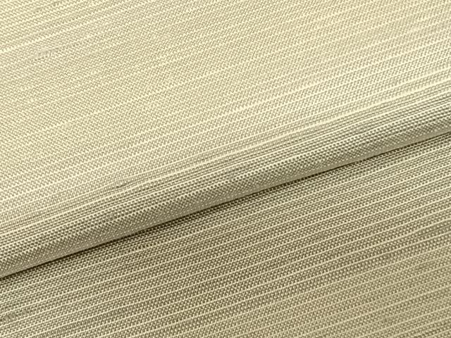 平和屋着物●上質な紬 横縞 正絹 逸品 AABF5463fy