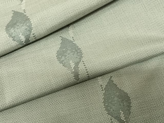 平和屋着物●本場大島紬 カタス9マルキ 草木色泥染 初恋花 株式会社大山謹製 証紙付き 正絹 逸品 AABF5470fy