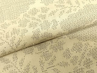平和屋着物●結城紬 100亀甲 雲取り文 証紙付き 正絹 逸品 未使用 AABF5475fy
