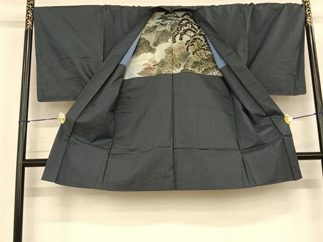 平和屋着物●男性 男柄の最高峰 西郷柄 西郷絣 本場大島紬 アンサンブル ツガコモリ 正絹 逸品 AABF5485fy