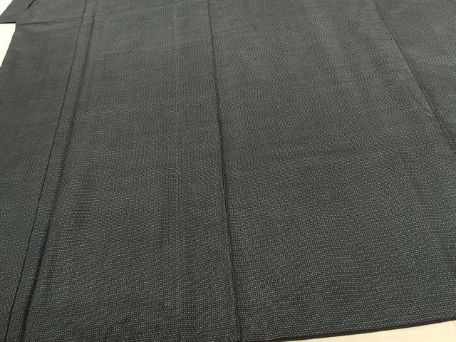 平和屋着物●男性 本場村山大島紬 アンサンブル 亀甲絣 正絹 逸品 AABF5495fy
