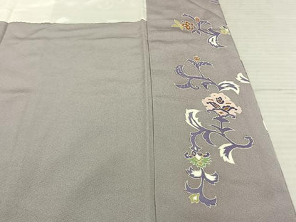 平和屋着物●訪問着 友禅 作家物 吉祥花文 正絹 逸品 AABF5519fy