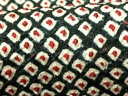 平和屋着物●上質な小紋 総絞り 正絹 逸品 AABF5523fy