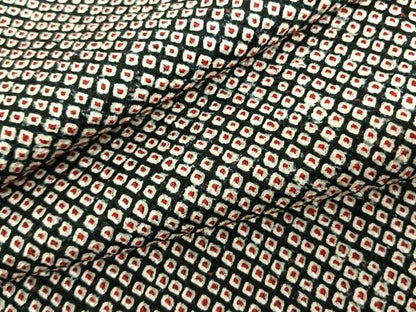 平和屋着物●上質な小紋 総絞り 正絹 逸品 AABF5523fy