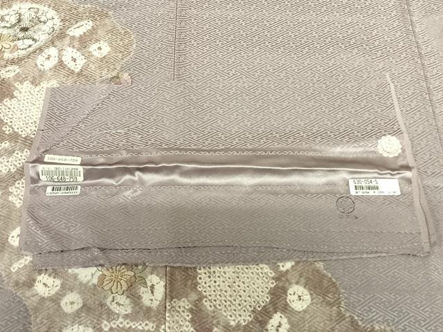 平和屋着物●訪問着 絞り 刺繍 辻が花 金糸 反端付き 正絹 逸品 AABF5530fy
